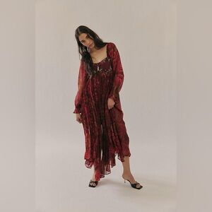 Free People Timeless Tapestry maxi dress